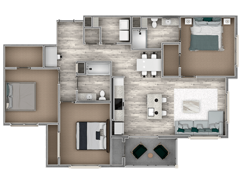 The Beck At Hidden River